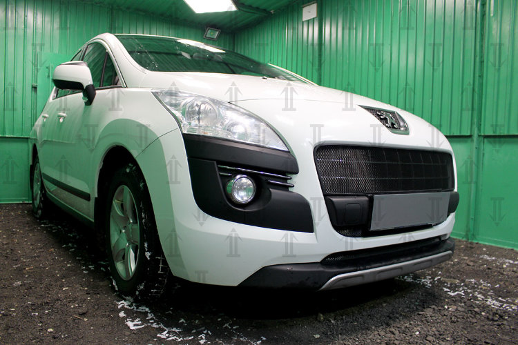 Сетка защитная в бампер Standart черный Strelka Peugeot 3008 2008-2016 13426