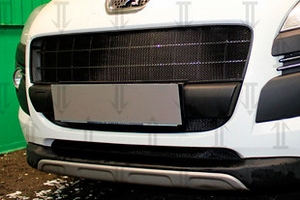 Сетка защитная в бампер Standart черный Strelka Peugeot 3008 2008-2016 ― Auto-Clover