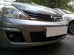 Сетка защитная в бампер Standart черный Strelka Nissan Tiida 2006-2012