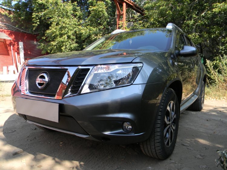 Сетка защитная в бампер Standart черный Strelka Nissan Terrano 2014-2019 13387