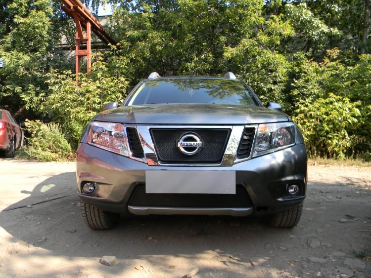 Сетка защитная в бампер Standart черный Strelka Nissan Terrano 2014-2019 13387