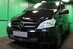 Сетка защитная в бампер Standart черный Strelka Mercedes-Benz Vito W639 2003-2014