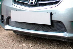 Сетка защитная в бампер Standart черный Strelka Honda Accord VIII 2008-2012 ― Auto-Clover