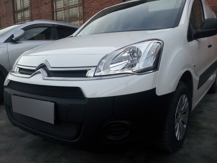 Сетка защитная в бампер Standart черный Strelka Citroen Berlingo 2008-2019 no.6050