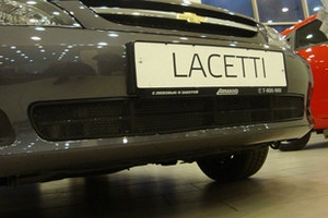 Сетка защитная в бампер Standart черный Strelka Chevrolet Lacetti 2002-2013 ― Auto-Clover