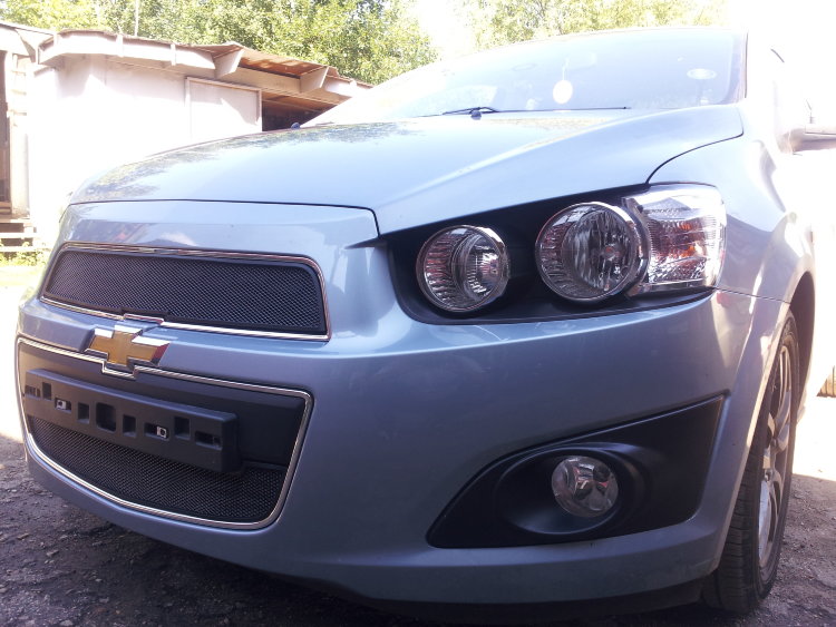 Сетка защитная в бампер Standart черный Strelka Chevrolet Aveo 2011-2019 13237