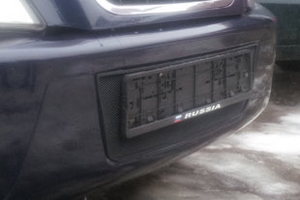 Сетка защитная в бампер Standart черный Strelka Chery Tiggo 2006-2014 ― Auto-Clover