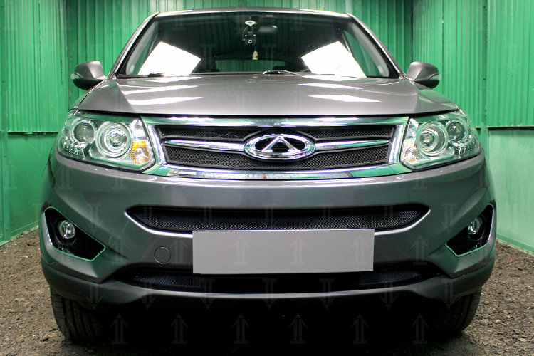 Сетка защитная в бампер Standart черный Strelka Chery Tiggo 5 2014-2019 13231