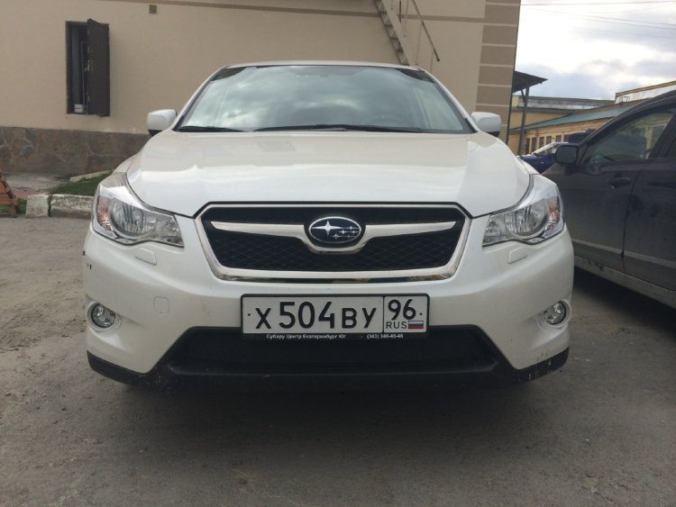 Сетка защитная в бампер Standart черный Strelka Subaru XV 2012-2018 no.6174