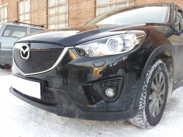 Сетка защитная в бампер Standart черный Strelka Mazda CX-5 2012-2017 13082
