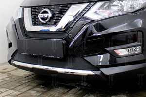 Сетка защитная в бампер Standart черный Strelka Nissan X-Trail 2014-2019 ― Auto-Clover