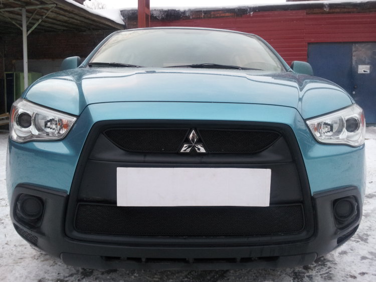 Сетка защитная в бампер Standart черный Strelka Mitsubishi ASX 2010-2019 12985