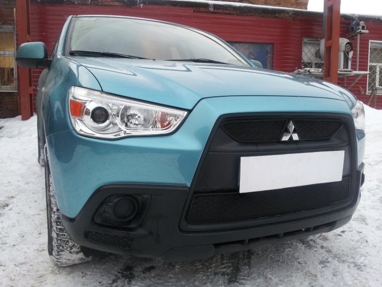 Сетка защитная в бампер Standart черный Strelka Mitsubishi ASX 2010-2019 12985
