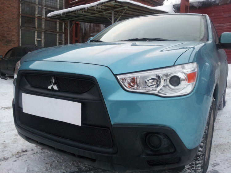 Сетка защитная в бампер Standart черный Strelka Mitsubishi ASX 2010-2019 12985
