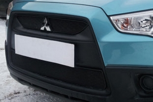 Сетка защитная в бампер Standart черный Strelka Mitsubishi ASX 2010-2019 ― Auto-Clover