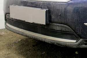Сетка защитная в бампер Standart черный Strelka Toyota Highlander 2008-2013 ― Auto-Clover