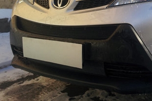 Сетка защитная в бампер Standart черный Strelka Toyota RAV4 2013-2019 ― Auto-Clover