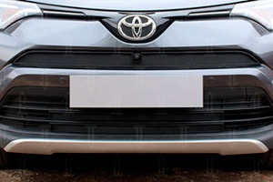 Сетка защитная в бампер Standart черный Strelka Toyota RAV4 2013-2019 ― Auto-Clover