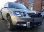 Сетка защитная в бампер Standart черный Strelka Skoda Yeti 2010-2019