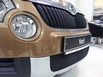 Сетка защитная в бампер Standart черный Strelka Skoda Yeti 2010-2019