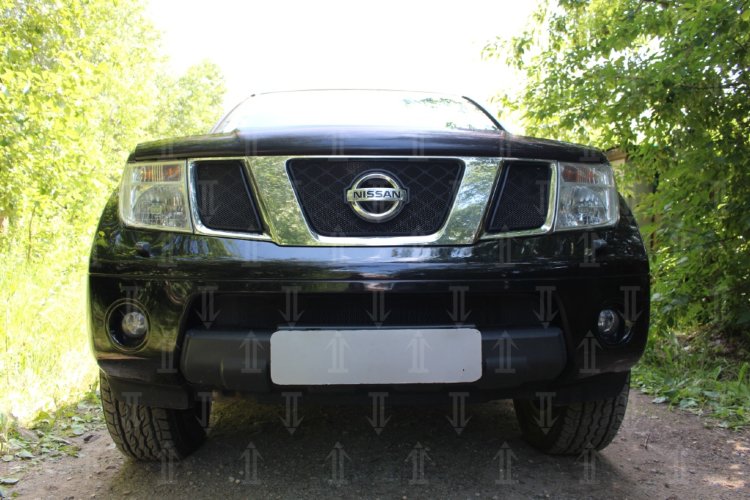 Сетка защитная в бампер Standart черный Strelka Nissan Pathfinder 2004-2013 no.6474