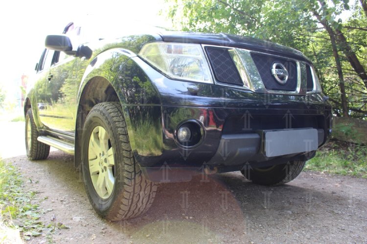 Сетка защитная в бампер Standart черный Strelka Nissan Pathfinder 2004-2013 no.6474