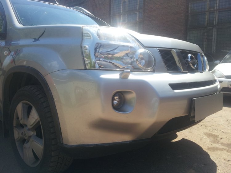 Сетка защитная в бампер Standart черный Strelka Nissan X-Trail 2007-2014 12808
