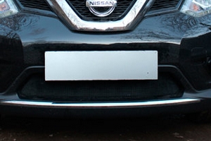 Сетка защитная в бампер Standart черный Strelka Nissan X-Trail 2014-2019 ― Auto-Clover