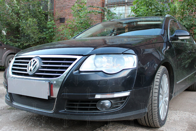 Сетка защитная в бампер Standart черный Strelka Volkswagen Passat B6 2005-2010 no.6557