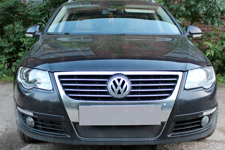 Сетка защитная в бампер Standart черный Strelka Volkswagen Passat B6 2005-2010 no.6557