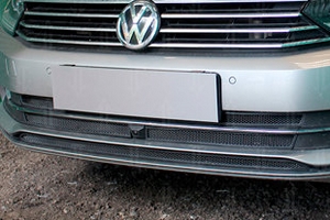 Сетка защитная в бампер Standart черный Strelka Volkswagen Passat B8​ 2015-2019 ― Auto-Clover