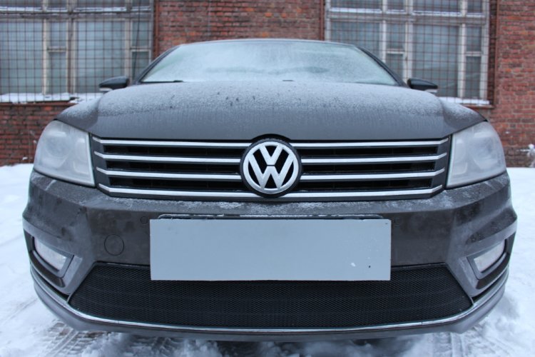 Сетка защитная в бампер Standart черный Strelka Volkswagen Passat B7 2010-2015 no.6567