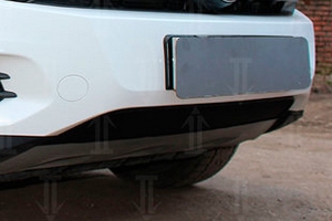 Сетка защитная в бампер Standart черный Strelka Volkswagen Tiguan I 2008-2016 ― Auto-Clover