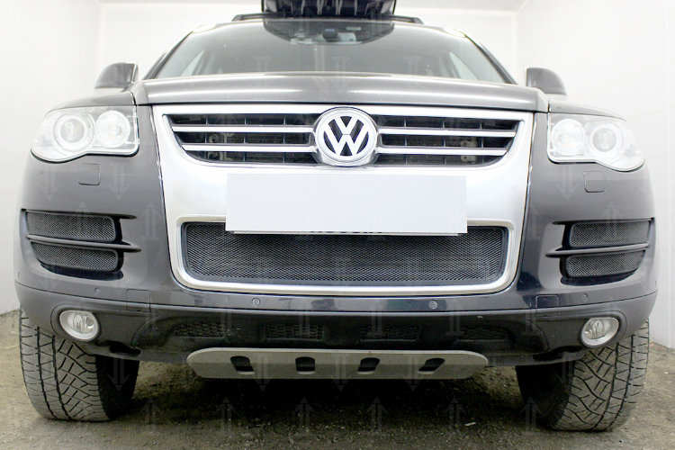 Сетка защитная в бампер Standart черный Strelka Volkswagen Touareg I 2002-2009 12699