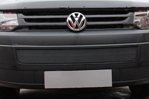 Сетка защитная в бампер Standart черный Strelka Volkswagen Transporter T5 2003-2015 ― Auto-Clover