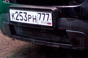 Сетка защитная в бампер Standart черный Strelka Ford Explorer 2011-2019 ― Auto-Clover