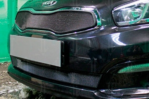 Сетка защитная в бампер Standart черный Strelka KIA Ceed 2012-2018 ― Auto-Clover