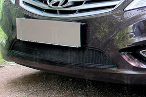 Сетка защитная в бампер Standart черный Strelka Hyundai Grandeur HG 2011-2019 ― Auto-Clover