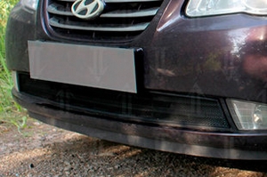 Сетка защитная в бампер Standart черный Strelka Hyundai Elantra 2006-2010 ― Auto-Clover