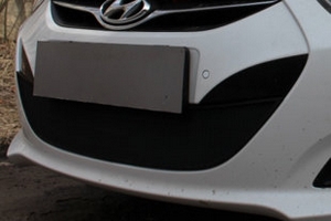 Сетка защитная в бампер Standart черный Strelka Hyundai i40 2011-2019 ― Auto-Clover