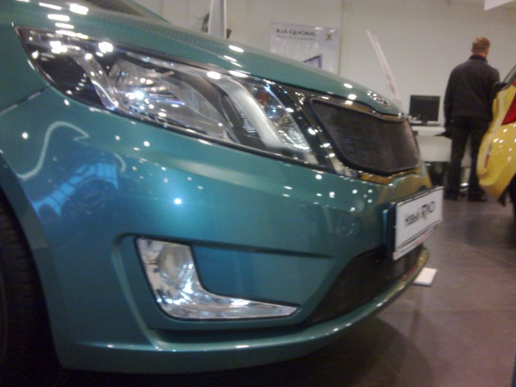 Сетка защитная в бампер Standart черный Strelka KIA Rio 2011-2017 12509