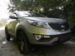 Сетка защитная в бампер Standart черный Strelka KIA Sportage 2010-2015