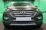 Сетка защитная в бампер Standart черный Strelka Hyundai Santa Fe 2012-2018
