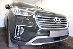 Сетка защитная в бампер Standart черный Strelka Hyundai Grand Santa Fe 2013-2019