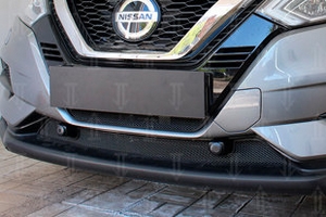 Сетка защитная в бампер Standart черный Strelka Nissan Qashqai 2014-2019 ― Auto-Clover