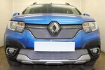 Сетка защитная в бампер Standart хром Strelka Renault Logan 2013-2019
