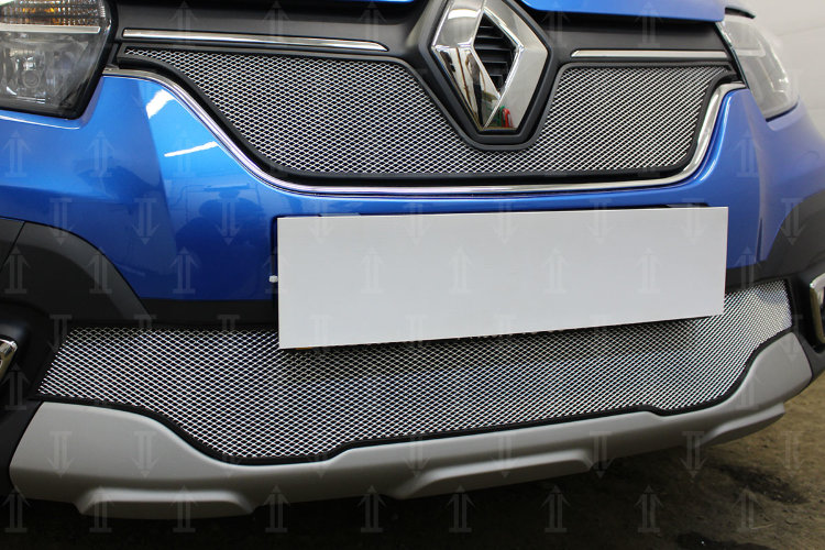 Сетка защитная в бампер Standart хром Strelka Renault Logan 2013-2019 19267