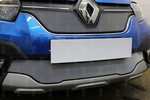 Сетка защитная в бампер Standart хром Strelka Renault Logan 2013-2019