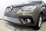 Сетка защитная в бампер Standart хром Strelka Renault Logan 2013-2019