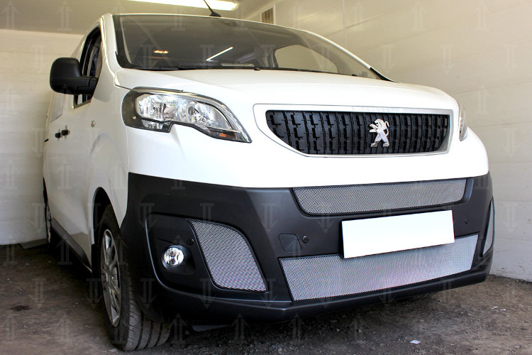 Сетка защитная в бампер Standart хром Strelka Peugeot Expert​ II 2007-2019 17005
